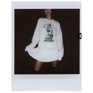 Family Bros. x Rowing Blazers Tennis Anyone? Crewneck Sweatshirt Retro Green